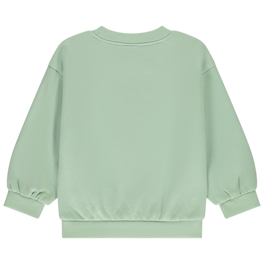 Sweat molleton oversize à print en relief pour bébé garçon 