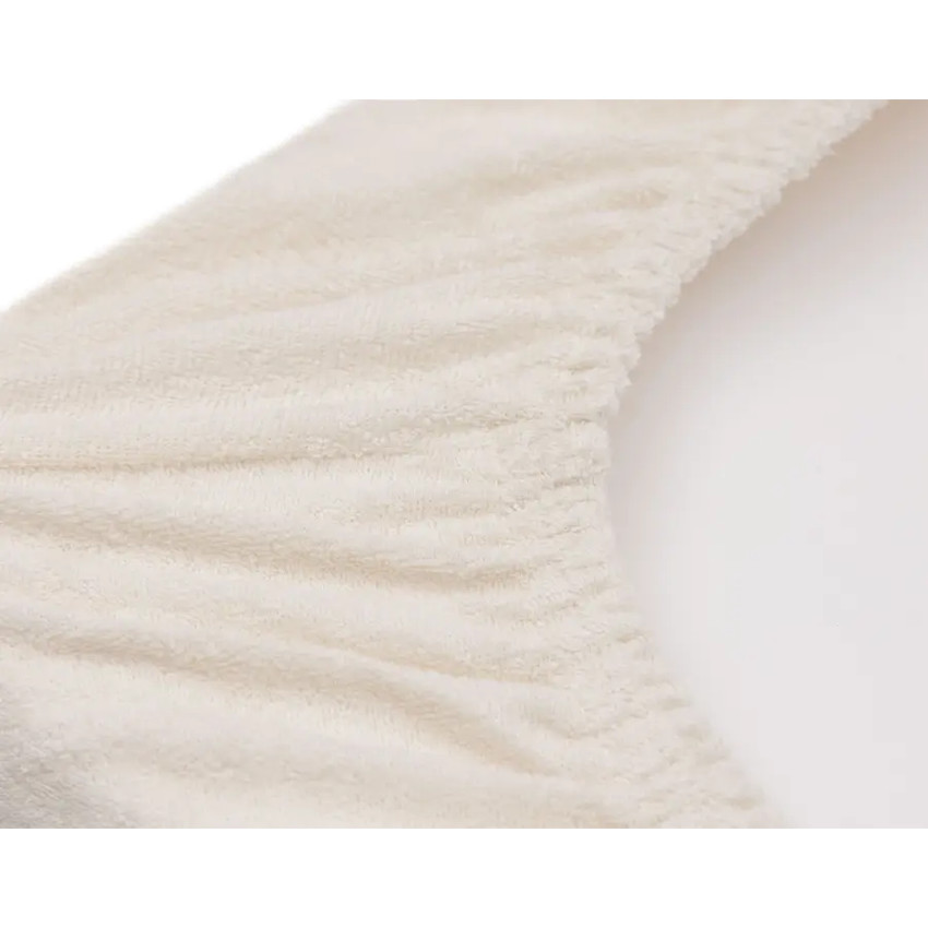 Housse matelas à langer éponge - Milky Coffee/Ivoire - 50x70 - 2Pcs 