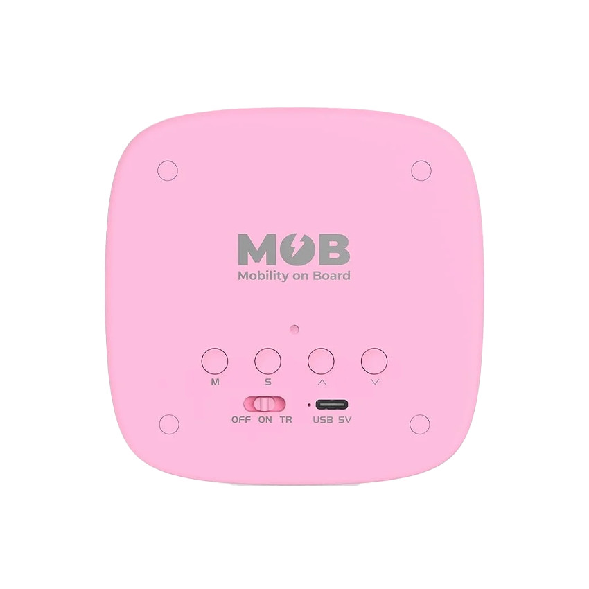 Réveil et veilleuse en silicone Billy Clock marshmallow 