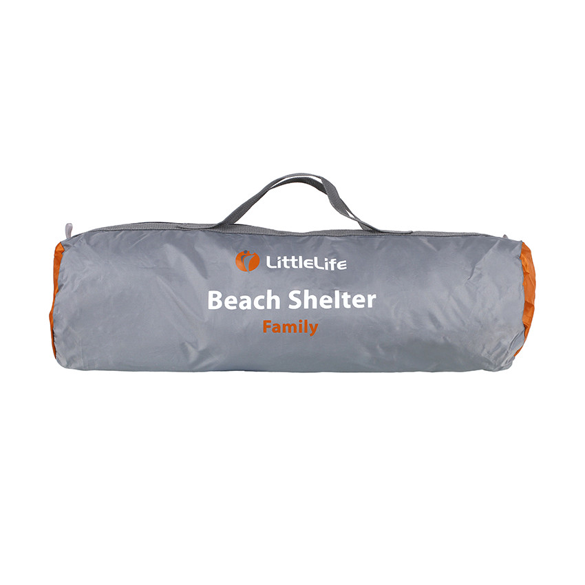 Tente de plage anti-UV familiale orange 