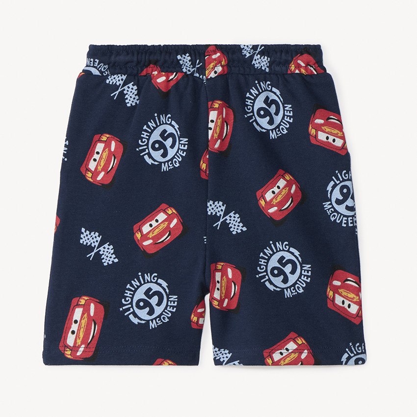 Bermuda molletonné imprimé Flash McQueen Disney-Pixar pour bébé garçon 