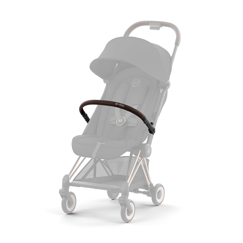 Barre de protection pour poussette Coya dark brown 