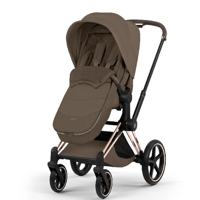 Chancelière poussette Chaud Platinum Coconut Brown 