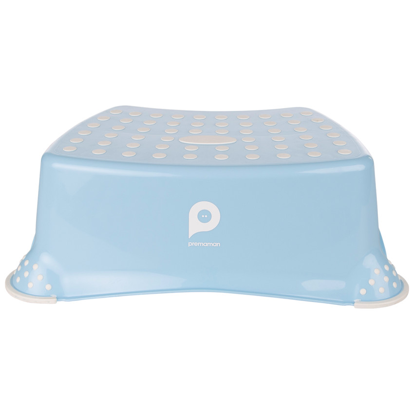 Marchepied antidérapant - Bleu clair 