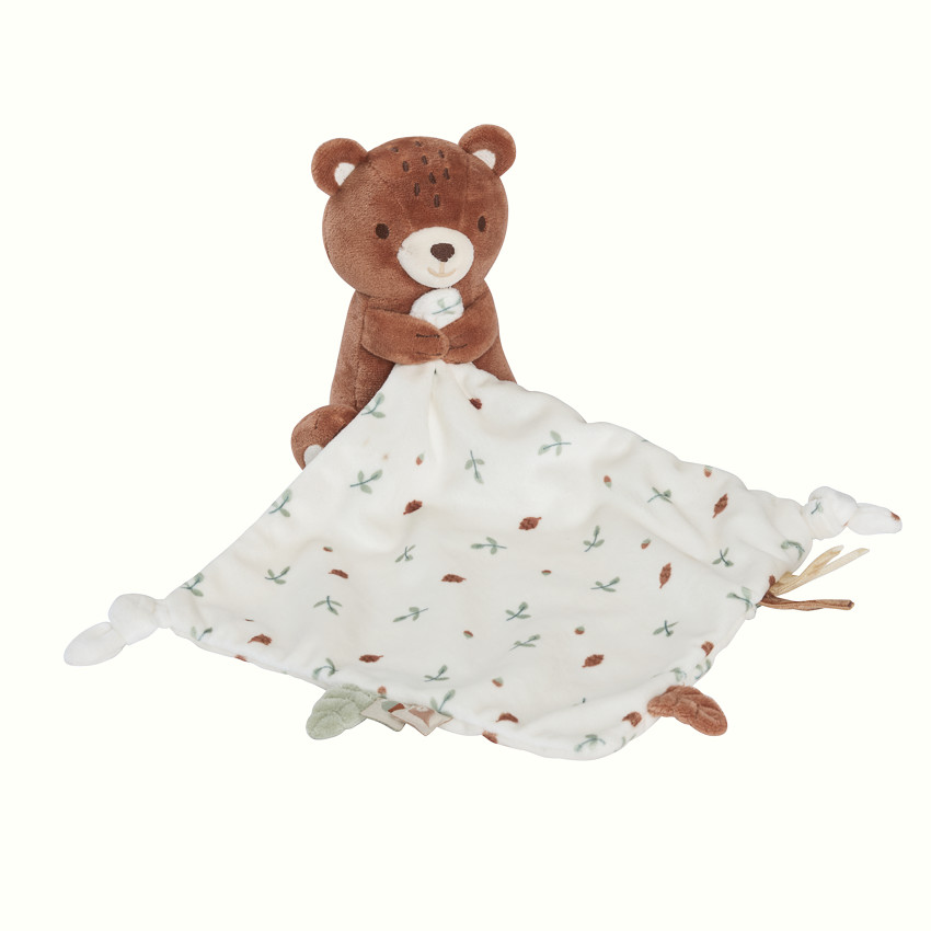 Doudou plat ourson Roi des Forêts
