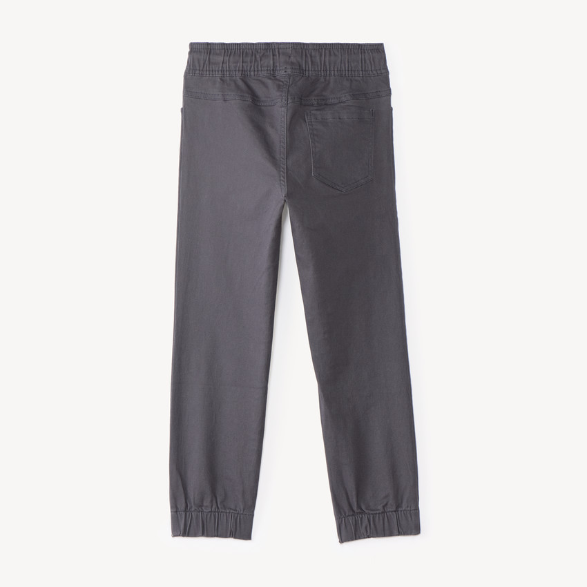 Pantalon style jogger en toile pour garçon 