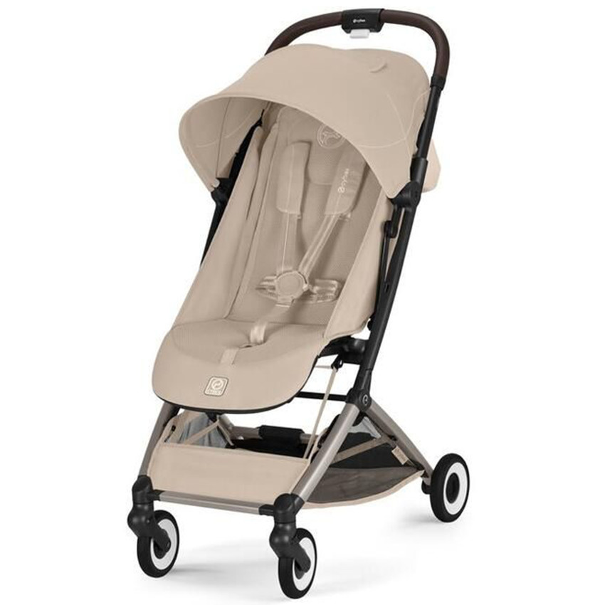 Poussette canne ultra-compacte Orfeo Almond Beige 