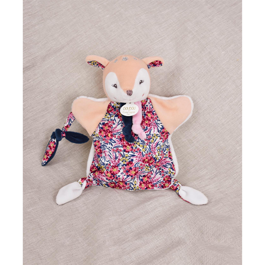 Doudou Marionnette Faon 25cm Boh'Aime  