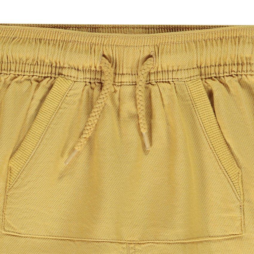 Bermuda en coton avec poche kangourou pour garçon 