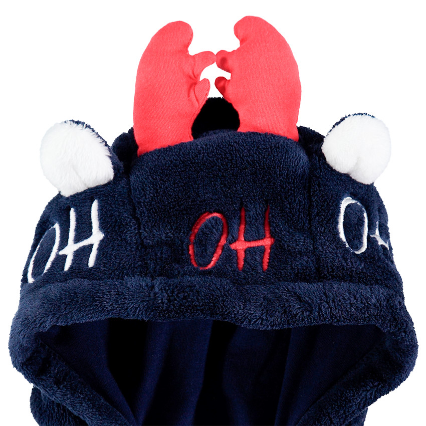 Surpyjama renne en sherpa avec frises esprit Noël 