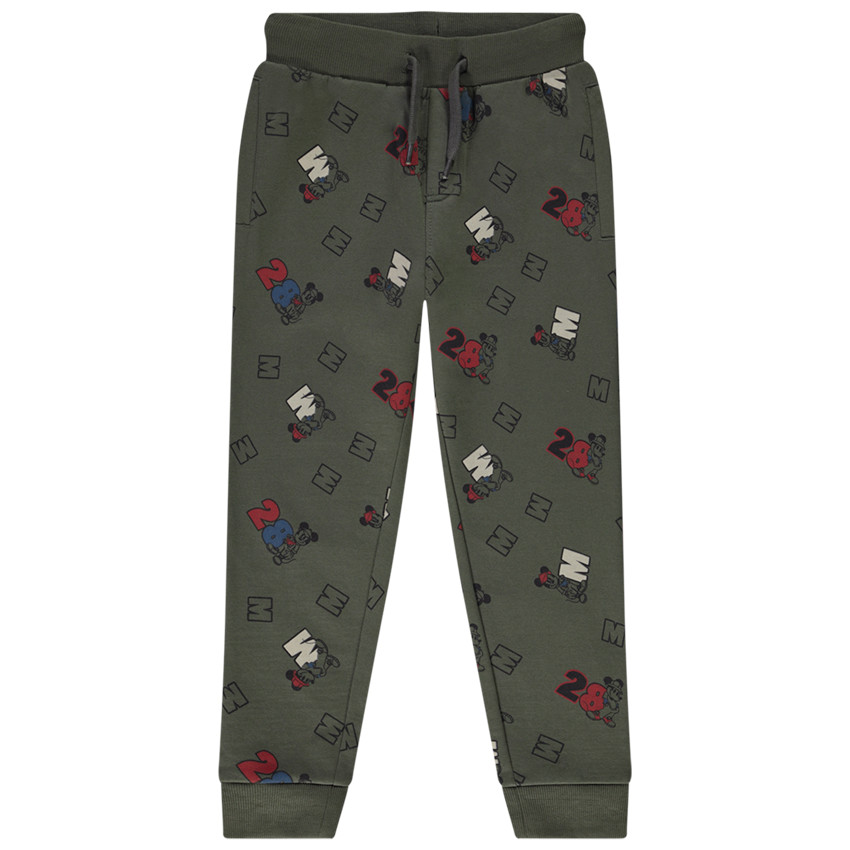 Pantalon de jogging imprimé Mickey Disney pour garçon 