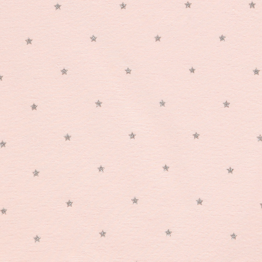 Sous-pull rose imprimé étoiles pour enfant fille 