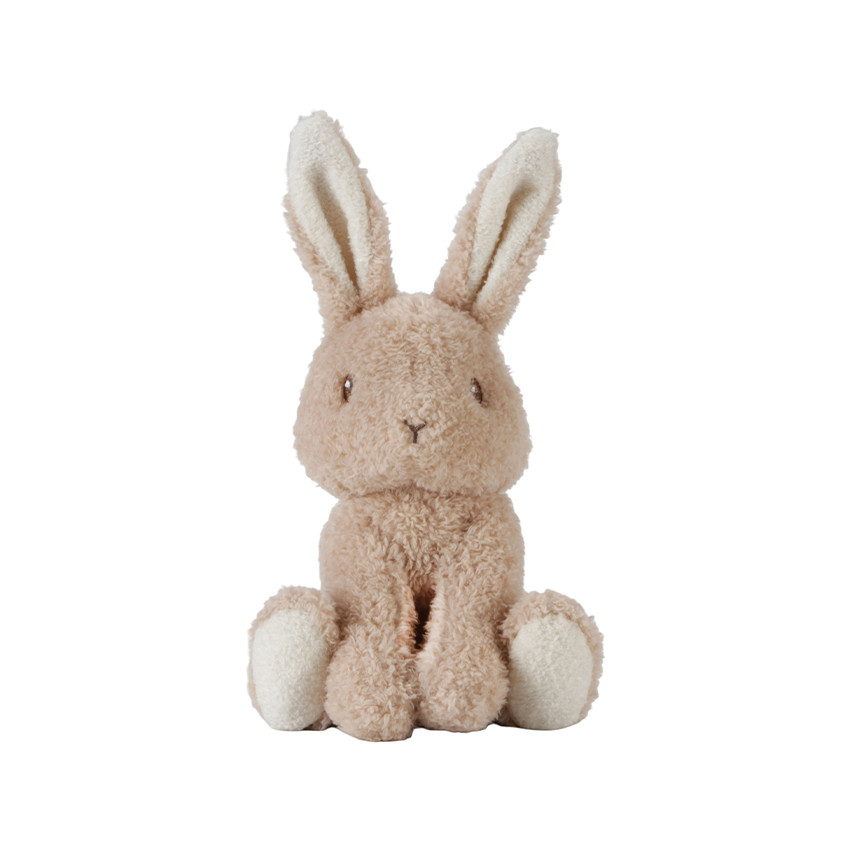 Doudou bébé lapin câlin 15 cm beige - Beige
