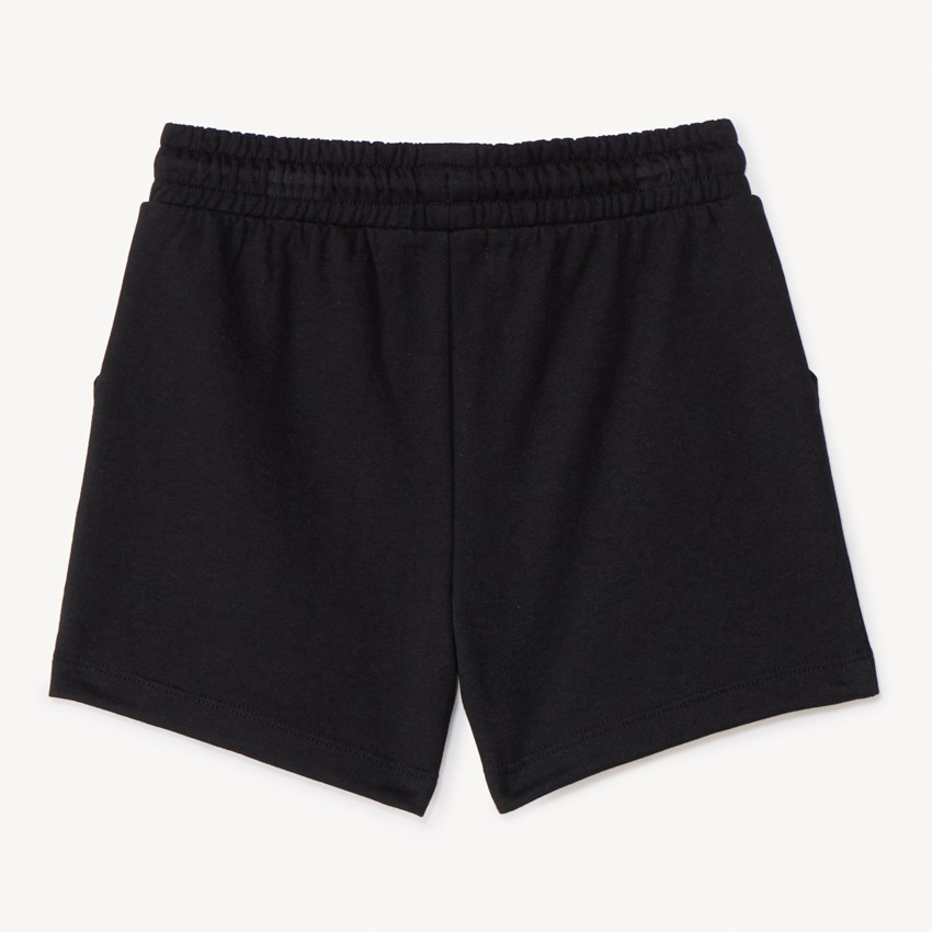 Short en molleton uni pour fille 