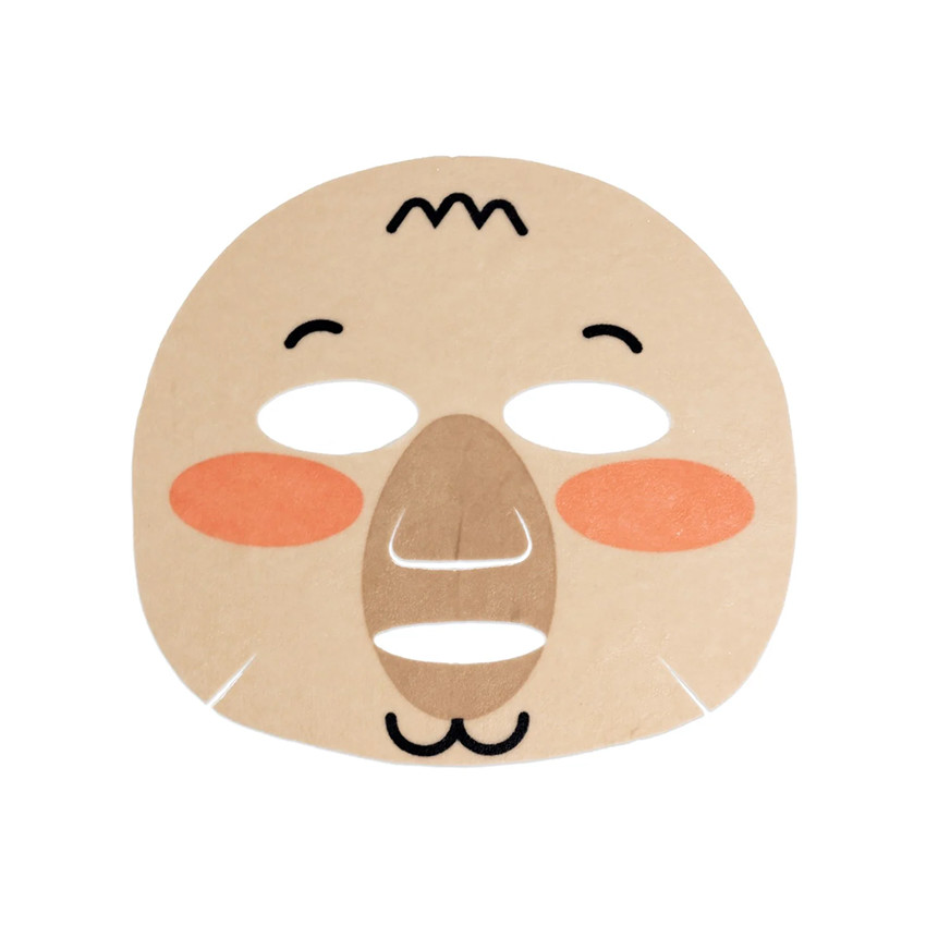 Masque en tissu hydratant et illuminateur Koala 