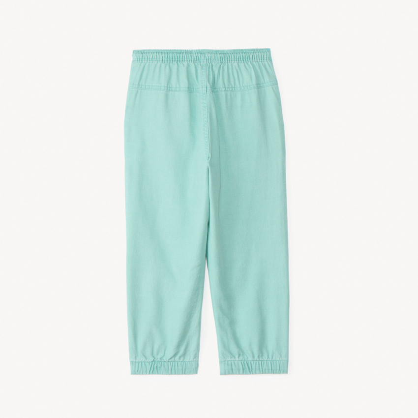Pantalon en toile uni chevilles resserrées pour bébé garçon 