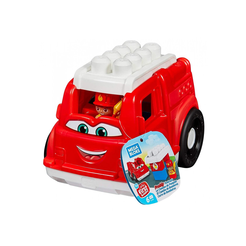 VEHICULE SANS FONCTION MEGA BLOKS LIL'VÉHICULE CAMION POMPIER 