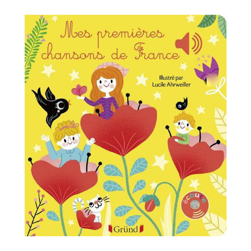 Livre Mes premières chansons de France Main Livre Mes premières chansons de France