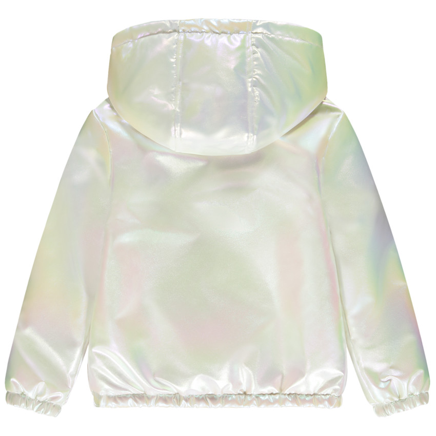 Coupe-vent rembourré effet iridescent pour fille 