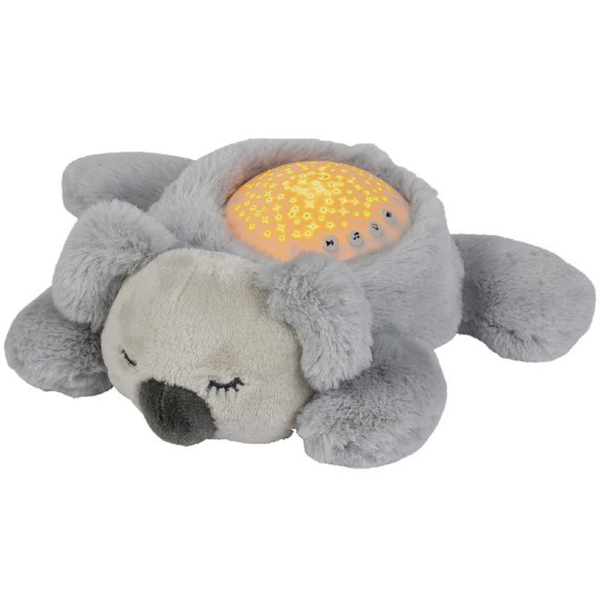 Peluche veilleuse projecteur Koala Gris 