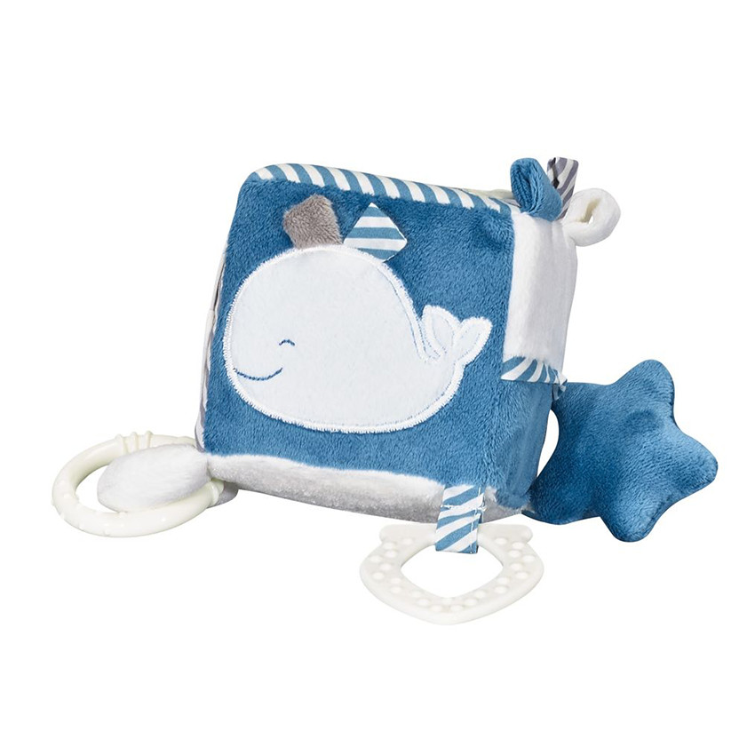 Jouet cube d'activités 1er âge blue baleine 