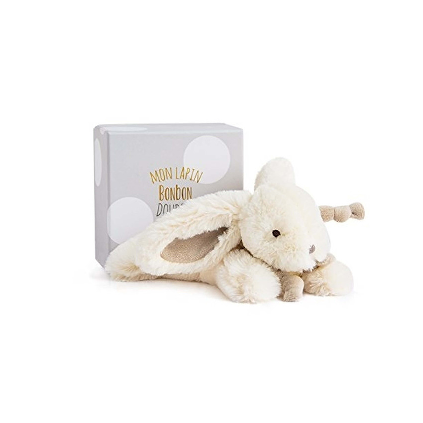 Doudou Lapin Bonbon 25 cm - Taupe Main Doudou Lapin Bonbon 25 cm - Taupe