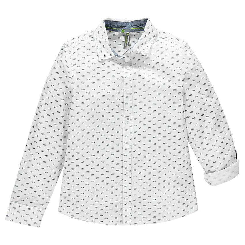 Junior - Chemise manches longues imprimée all-over 
