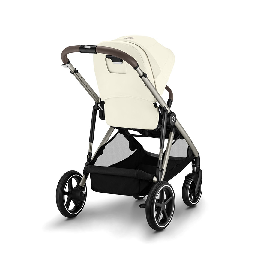 Poussette Gazelle S singel/double - Châssis Taupe / Siège Seashell Beige - Beige (Cybex) - Image 3