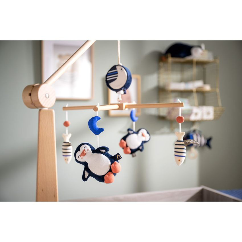 Mobile musical en bois Baby Sailor 