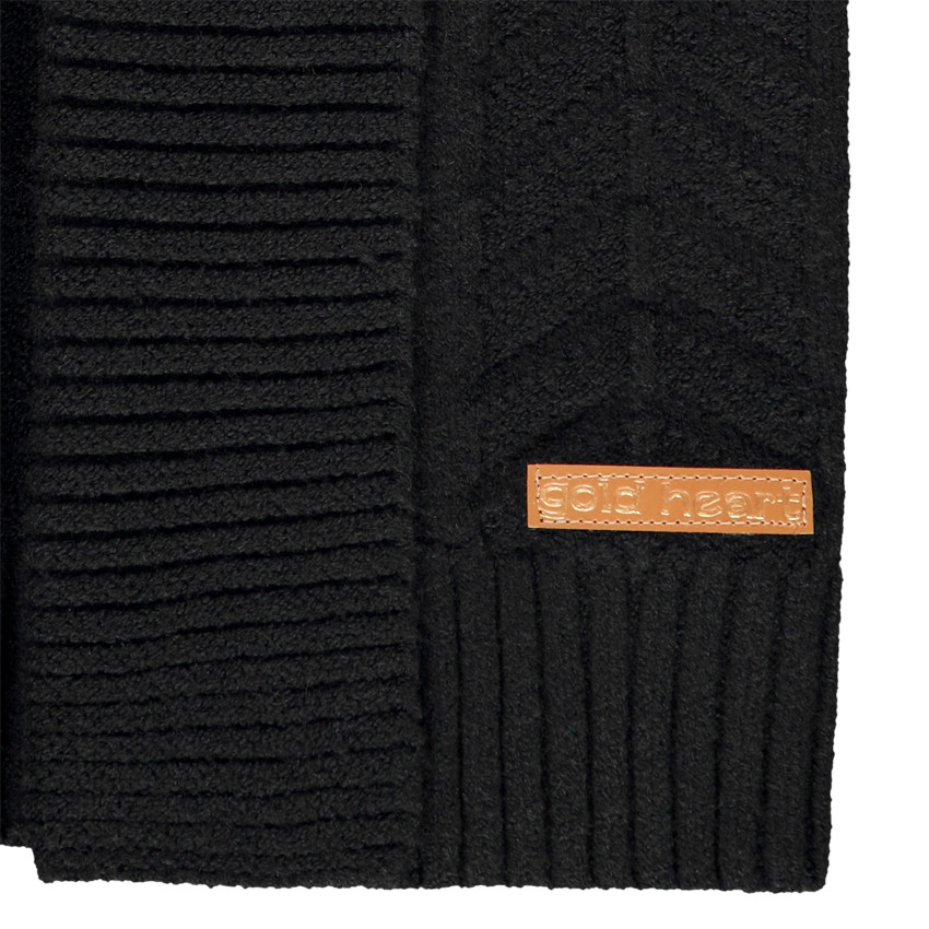 Gilet long en tricot pour fille 