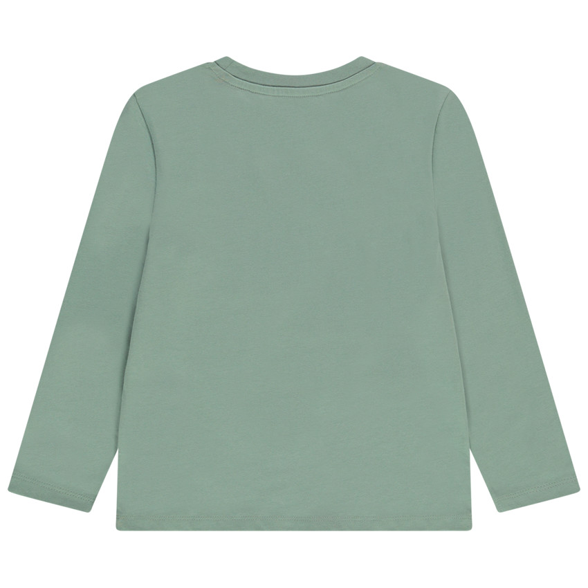 T-shirt manches longues print tyrannosaure pour garçon 