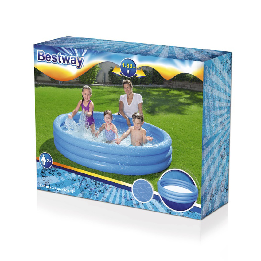 Piscine 3 boudins - 183 cm Main Piscine 3 boudins - 183 cm