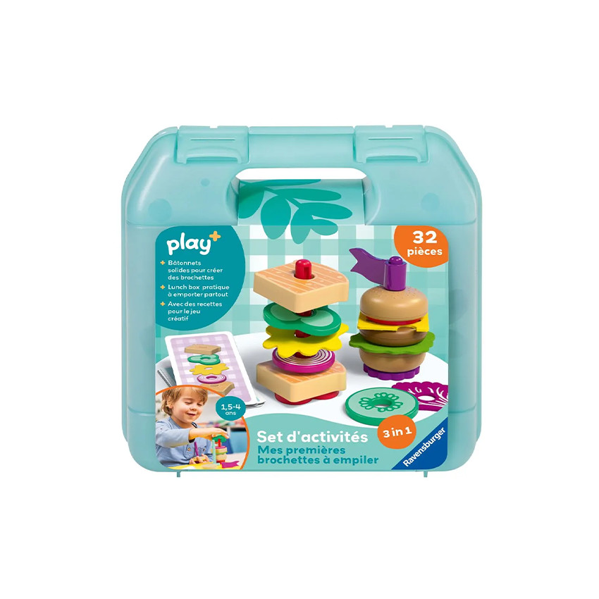 Set d'activités Mes premières brochettes à empiler