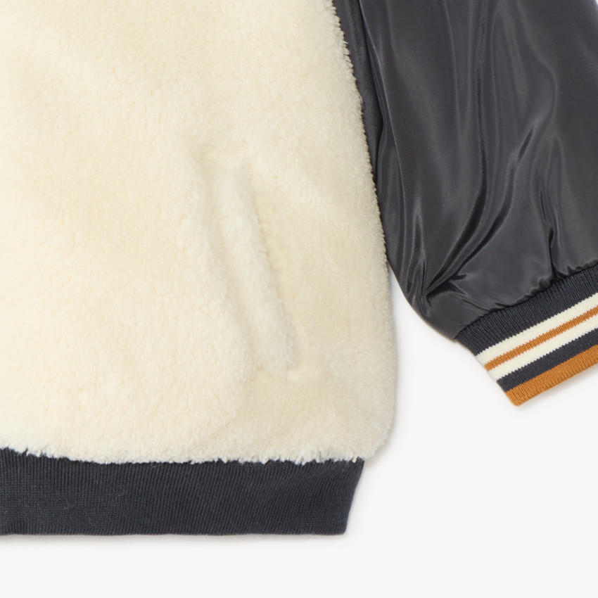 Blouson bi-matière bébé garçon 
