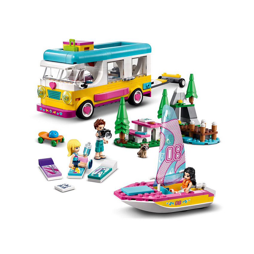 Camping-car et Voilier de la Fôret - Lego Friends 