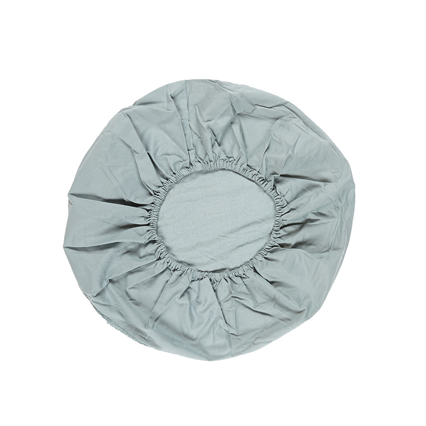 Housse ronde de coussin d'allaitement - Saphir 