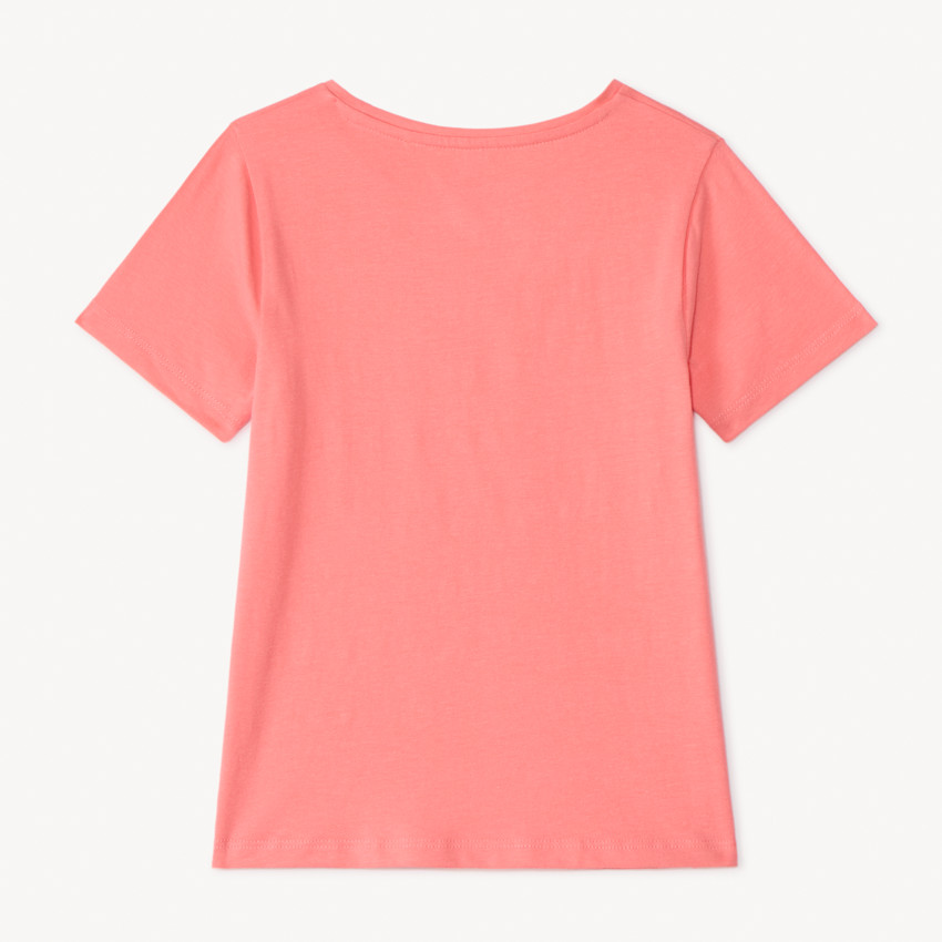 T-shirt manches courtes print à paillettes Minnie Disney pour fille 