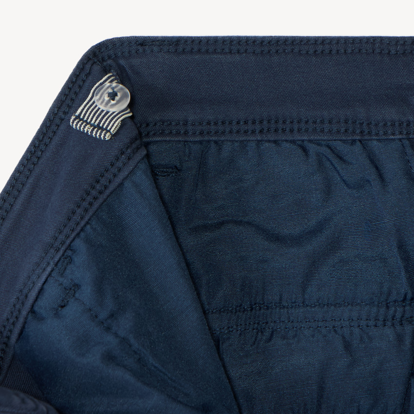 Pantalon cargo uni à poches soufflet pour garçon 
