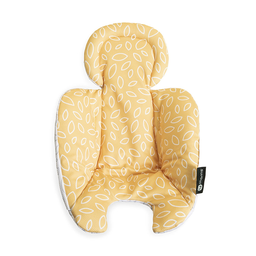 Insert nouveau-né réversible pour MamaRoo 5 en mesh jaune 