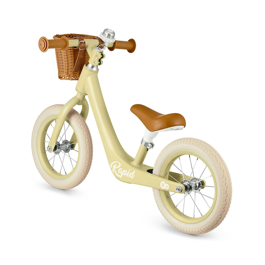 Draisienne Rapid 2 avec panier savannah green 