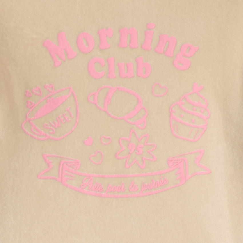 Ensemble de pyjama fille en polaire 