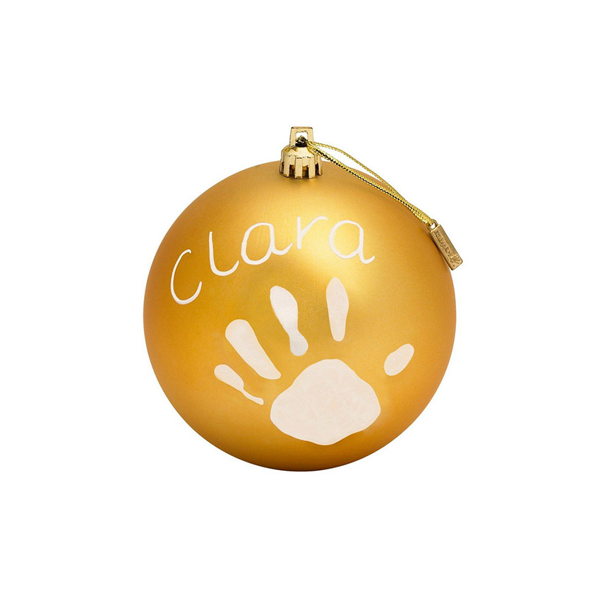 Boule de Noël à personnaliser – Gold 