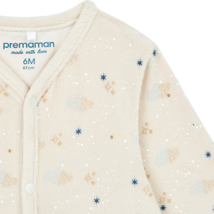 Dors-bien manches longues en velours - Bande de Rêveurs 