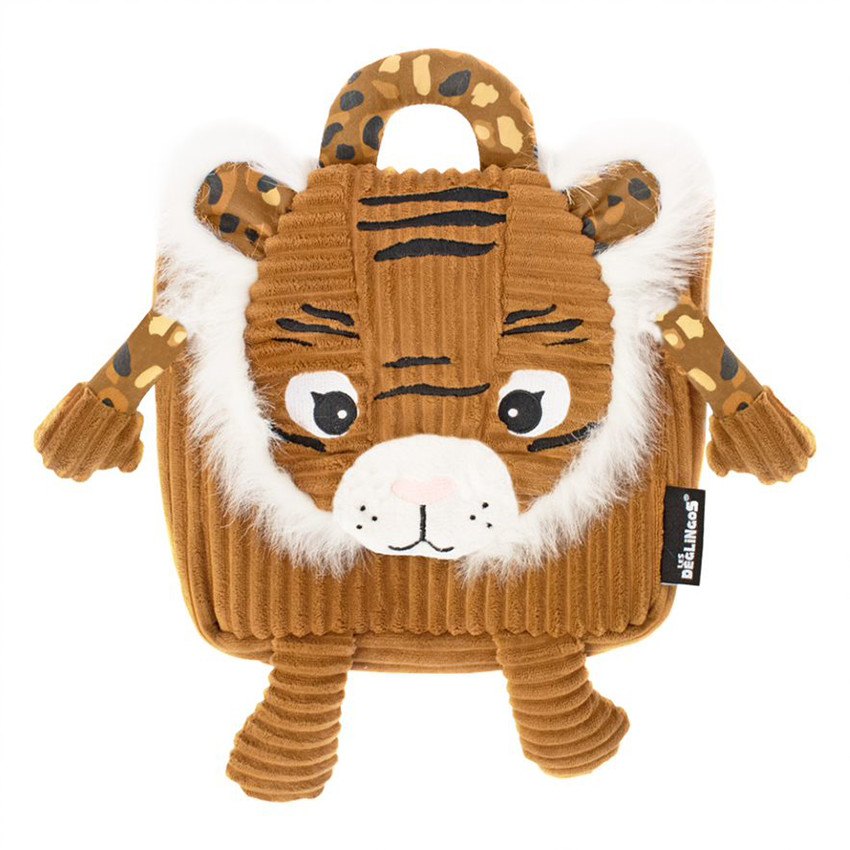 Sac à dos Spéculos le Tigre en velours  