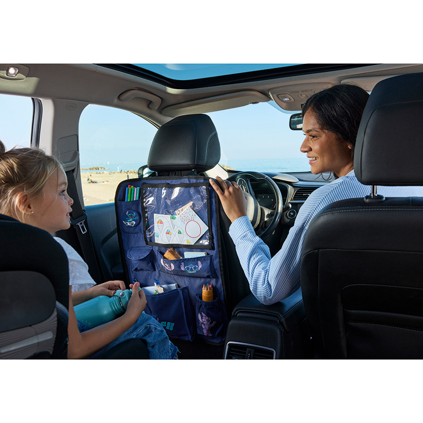 Organiseur de voiture Stitch Disney bleu 