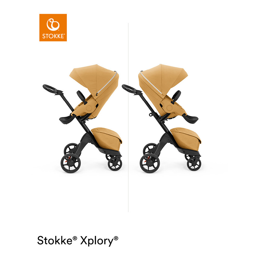 Poussette Xplory X Jaune dore Stokke
