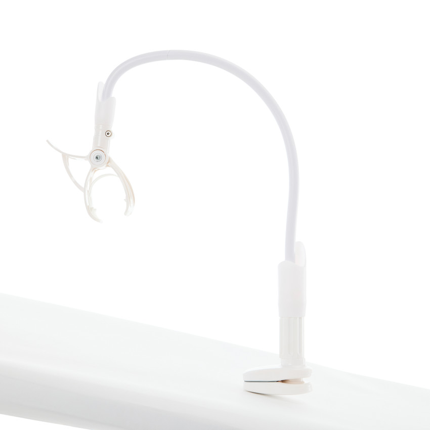 Support universel pour babyphone blanc 