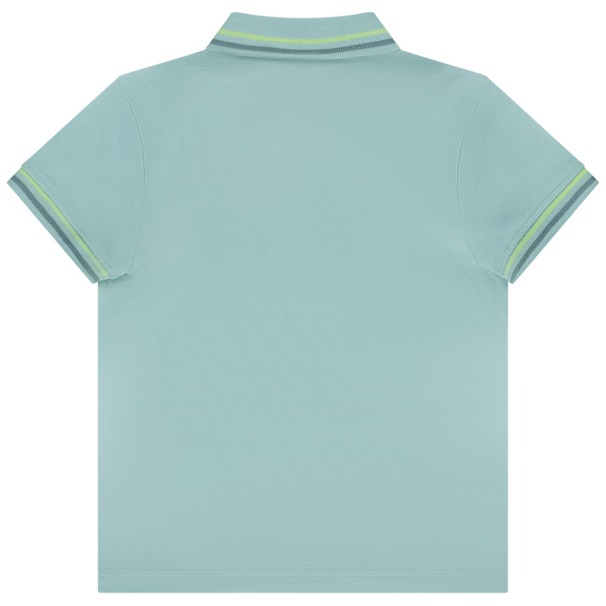 Polo manches courtes puff print Hawaii pour garçon 