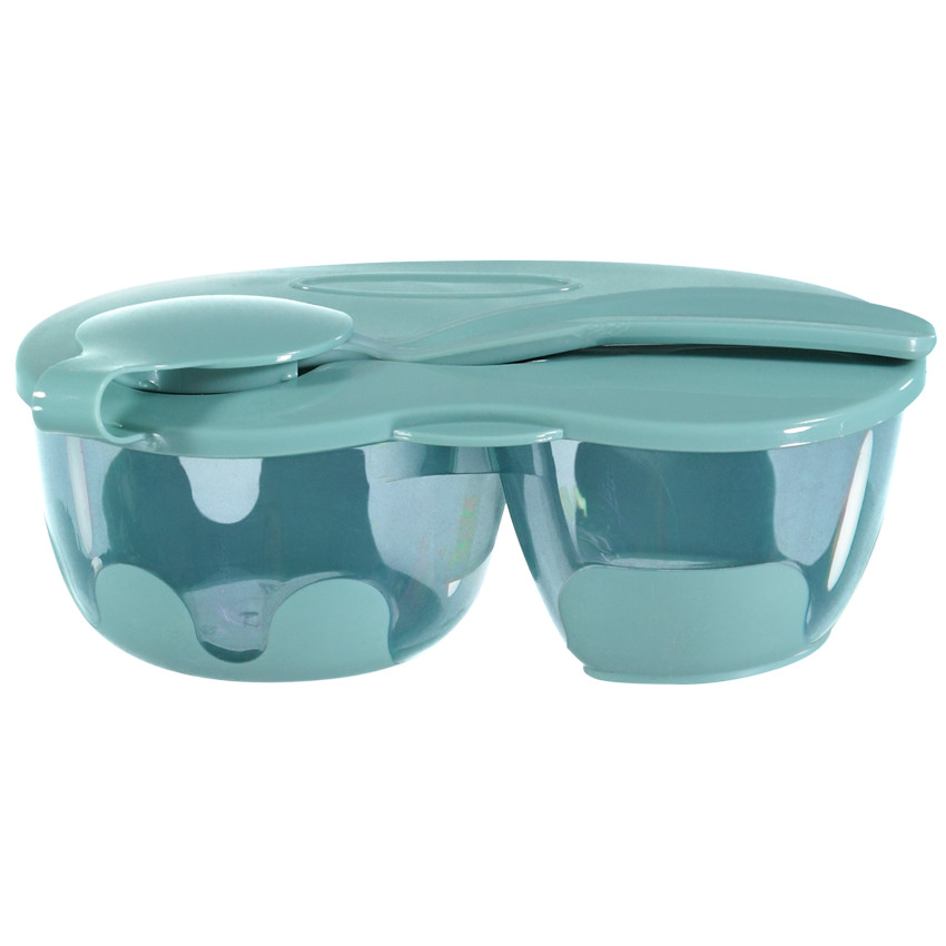 Set repas de promenade Mix'N'Match bleu 