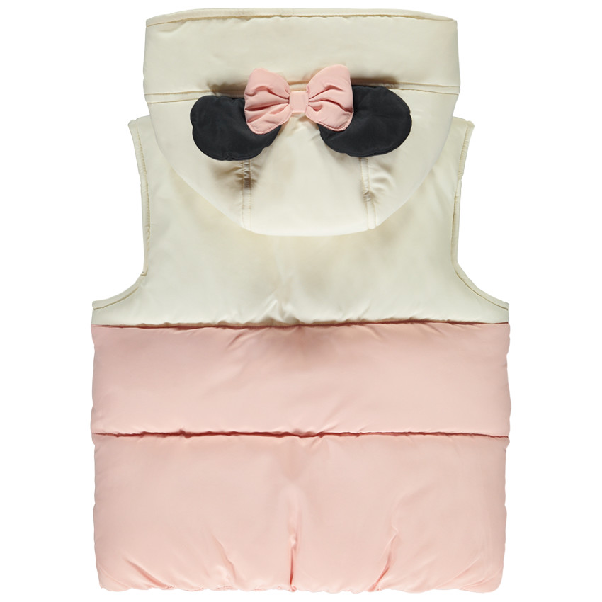 Doudoune sans manches bicolore Minnie Disney pour fille 